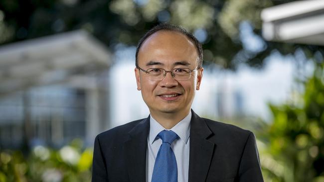 Dr Lee Yang at the Gold Coast private Hospital. Picture: Jerad Williams