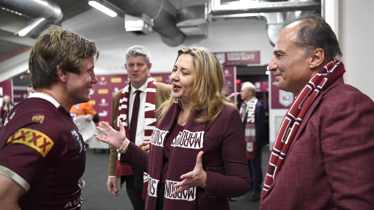 Queensland Premier Annastacia Palaszczuk has backed the Origin champions to host the NRL grand final again.