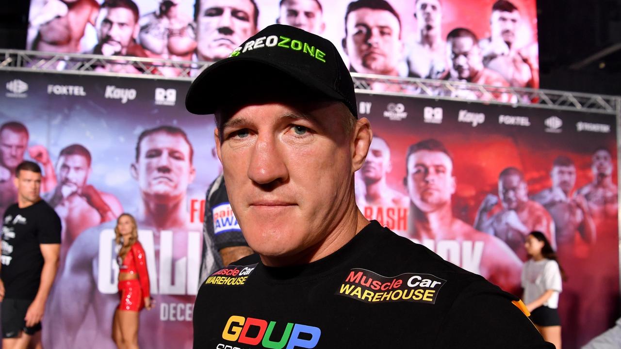 Triple M is keen to add Paul Gallen to their call team. Picture: No Limit Boxing/Gregg Porteous