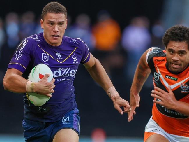 NRL 2023 RD04 MELBOURNE STORM V WESTS TIGERS - WILL WARBRICK Picture NRL Photos