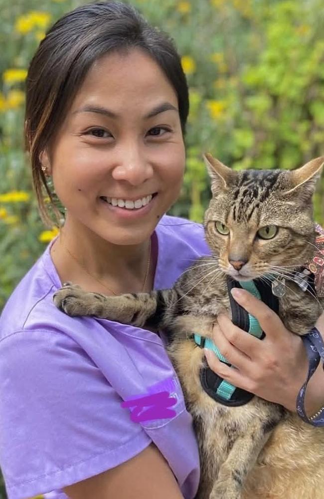 Tiffanie is a vet in the Darwin region. Pic: Supplied.