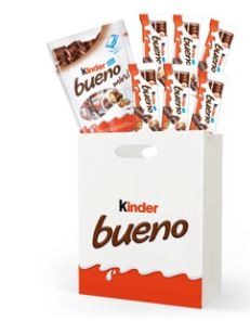 Kinder Bueno showbag available at Ekka