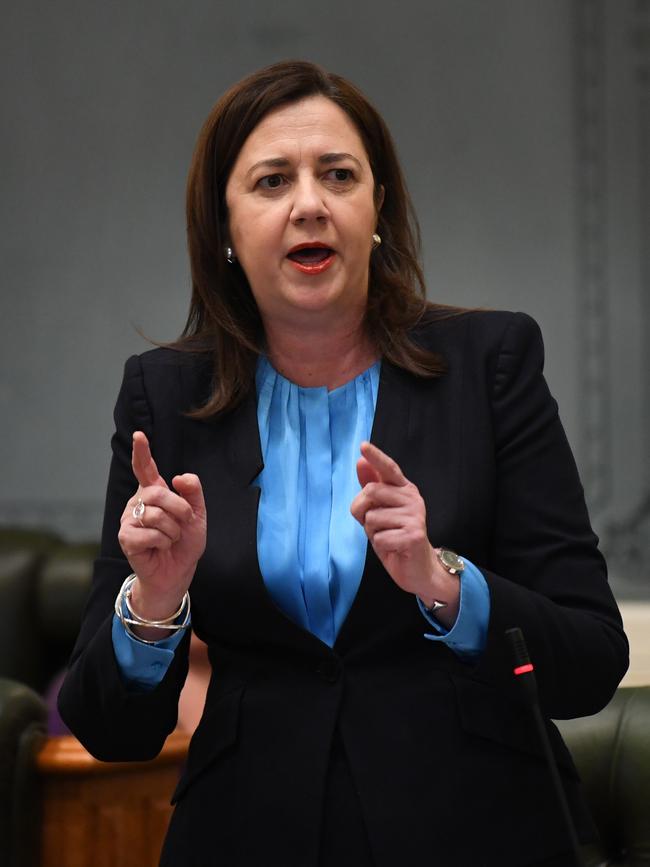 Queensland Premier Annastacia Palaszczu. Picture: NCA NewsWire/Dan Peled