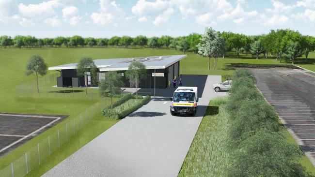 Iluka Ambulance Station architecture plans