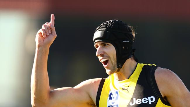 Ex-Richmond player Ben Griffiths has also joined US college football ranks with University of Southern California. Picture: Scott Barbour/AFL Media/Getty Images