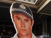 Police cardboard cut-outs to act as reminders inside hotels.