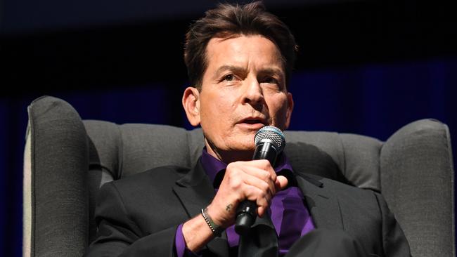 American actor Charlie Sheen has backflipped on his harsh comments about his daughter’s OnlyFans. Picture: AAP Image/Penny Stephens.