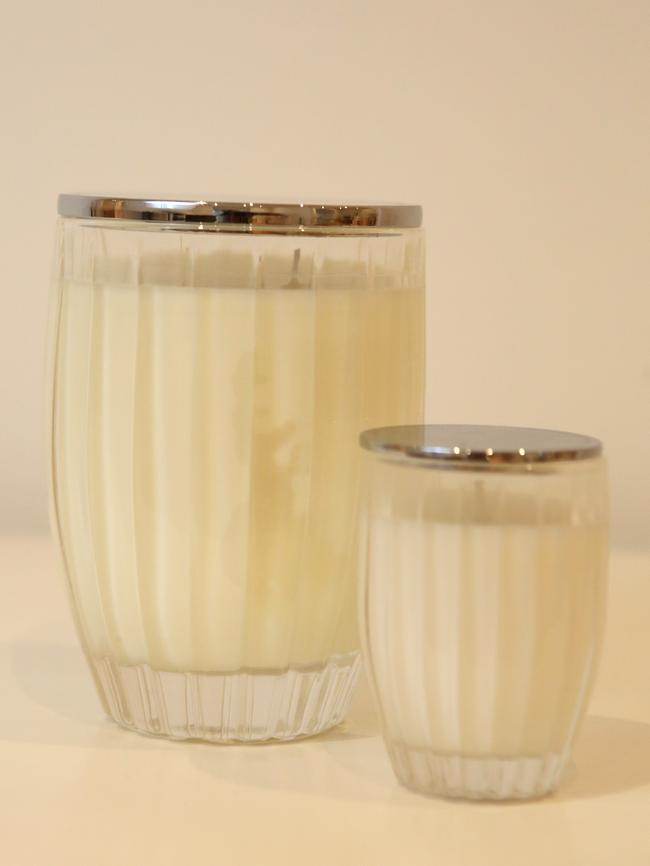 Peppermint Grove candles: They smell very homely; you can put them anywhere and they’re not overpowering. Gardenia is my favourite