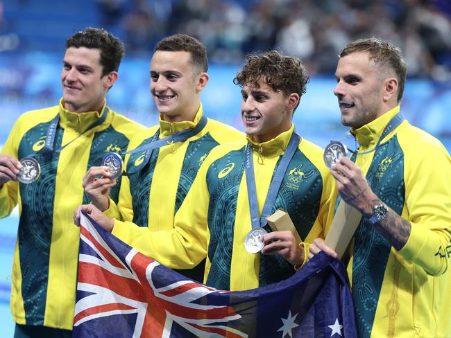 Swimming legend Ian Thorpe called it ‘the best relay I’ve ever seen from Kyle Chalmers’.