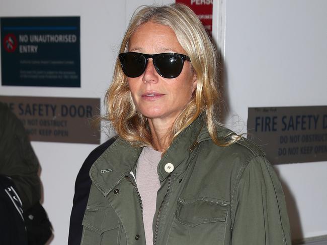 25 OCTOBER 2023 SYDNEY AU WWW.MATRIXPICTURES.COM.AU  EXCLUSIVE PICTURES  Gwyneth Paltrow arrives in Sydney.  NOTE: The caption above is the photographerÃ¢â¬â¢s impression only and may or may not be factual. It is the responsibility of the end user, publisher or licensee to verify the data before publication. All editorial images subject to the following: For editorial use only. Additional clearance required for commercial, wireless, internet or promotional use.Images may not be altered or modified. Matrix Media Group makes no representations or warranties regarding names, trademarks or logos appearing in the images.  DISCLAIMER: To the maximum extent permitted by law, we make no representations or warranties about our Content, including (without limitation) that:  They are complete, accurate, reliable, up-to-date and suitable for any particular purpose.