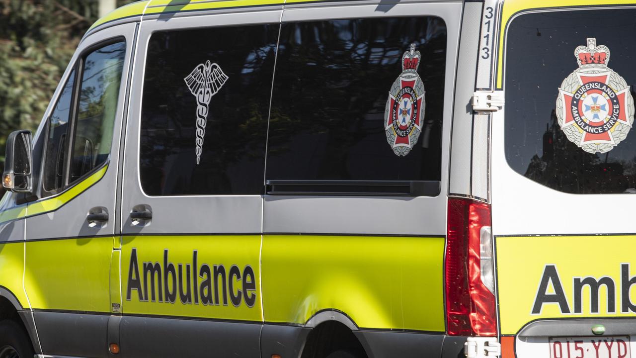 A man has been seriously hurt in a crash at Susan River on the Fraser Coast.