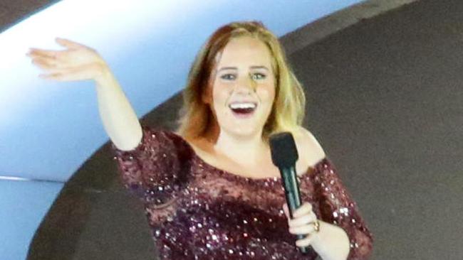 Adele in concert Brisbane, at the Gabba - Photo Steve Pohlner