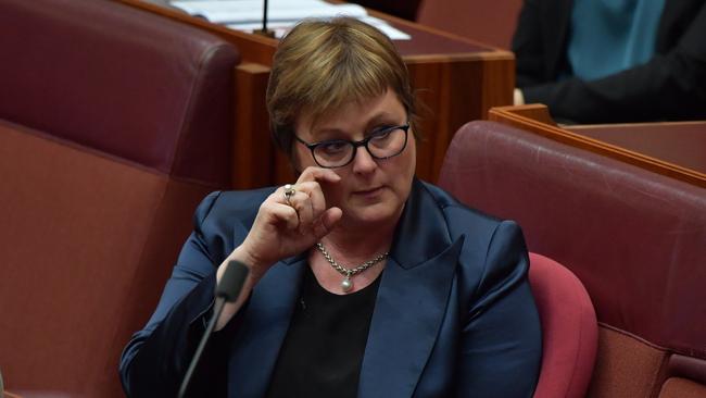 Defence Minister Linda Reynolds has offered her unreserved apology to Brittany Higgins over the handling of the alleged rape in 2019. Picture: Sam Mooy/Getty Images