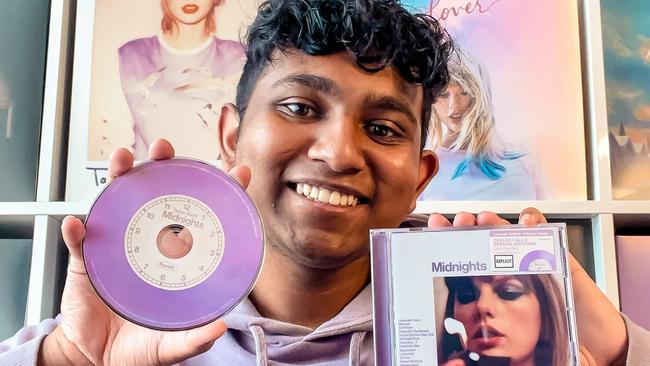 Vinoj Mohanachandran believes he is Taylor Swift's biggest fan.