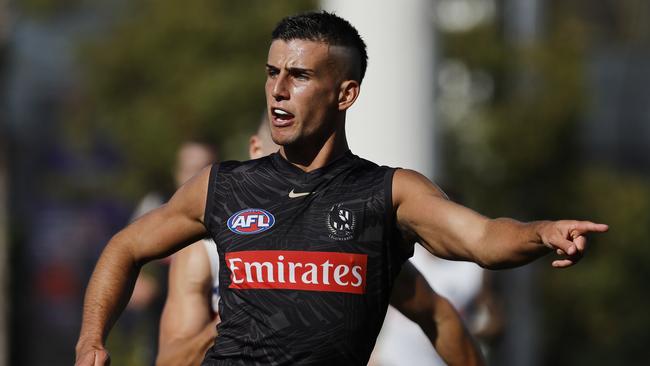 Daicos sporting a fresh look. Picture: Michael Klein