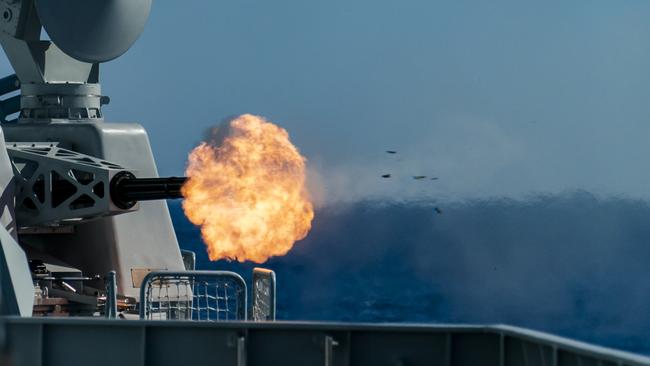 Australia needs to ‘get used to it’ when it comes to China’s military vessels. Picture: China Military