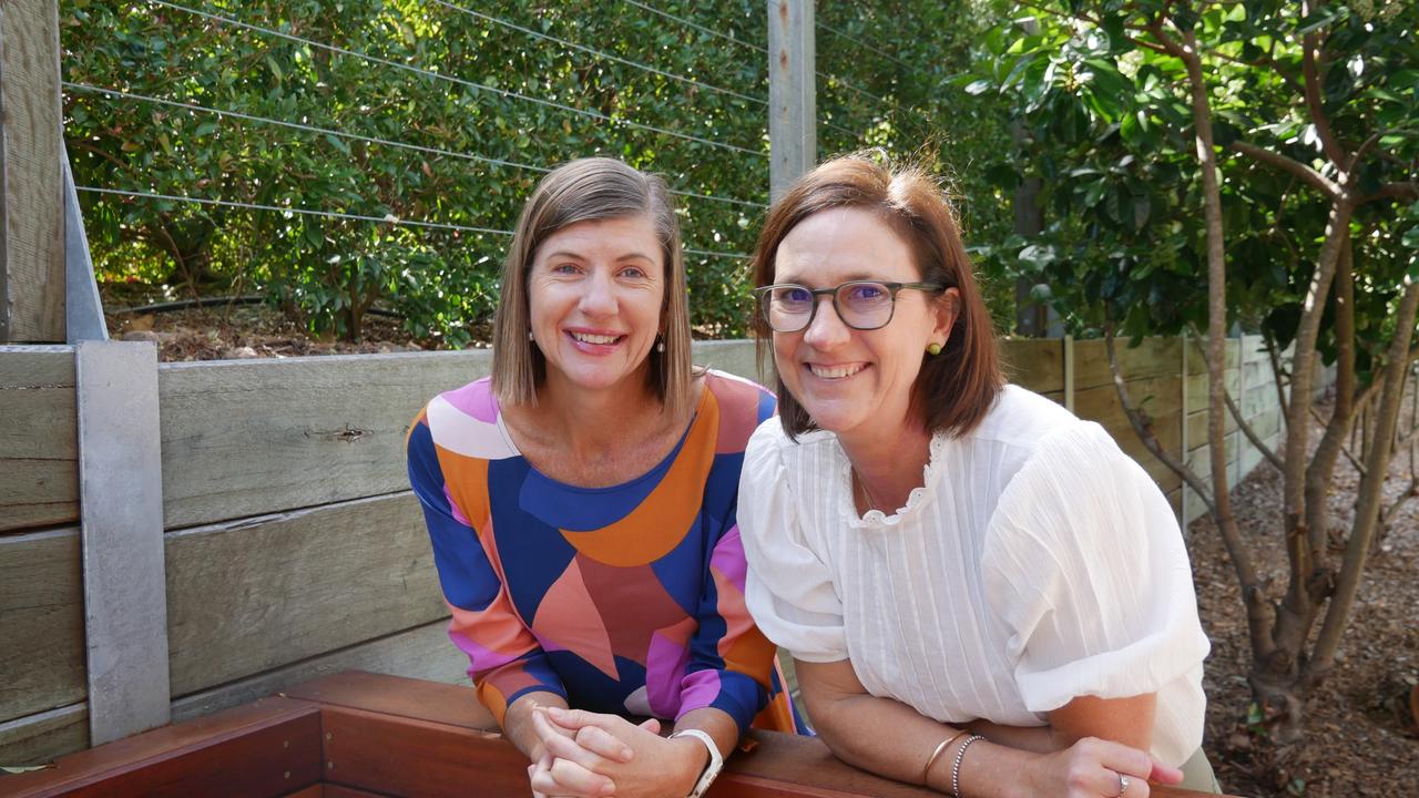 ConnectedLE co-founders Dr Kylie Armstrong and Nicole Evans. Picture: Supplied