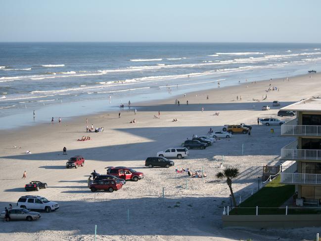 Watch out for bull sharks at New Smyrna Beach in Florida. Picture: Flickr Joe Flood