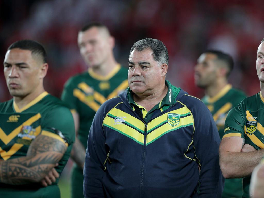Mal Meninga and the Australian team will feature on a Last Dance-style documentary later this year. Picture: AAP