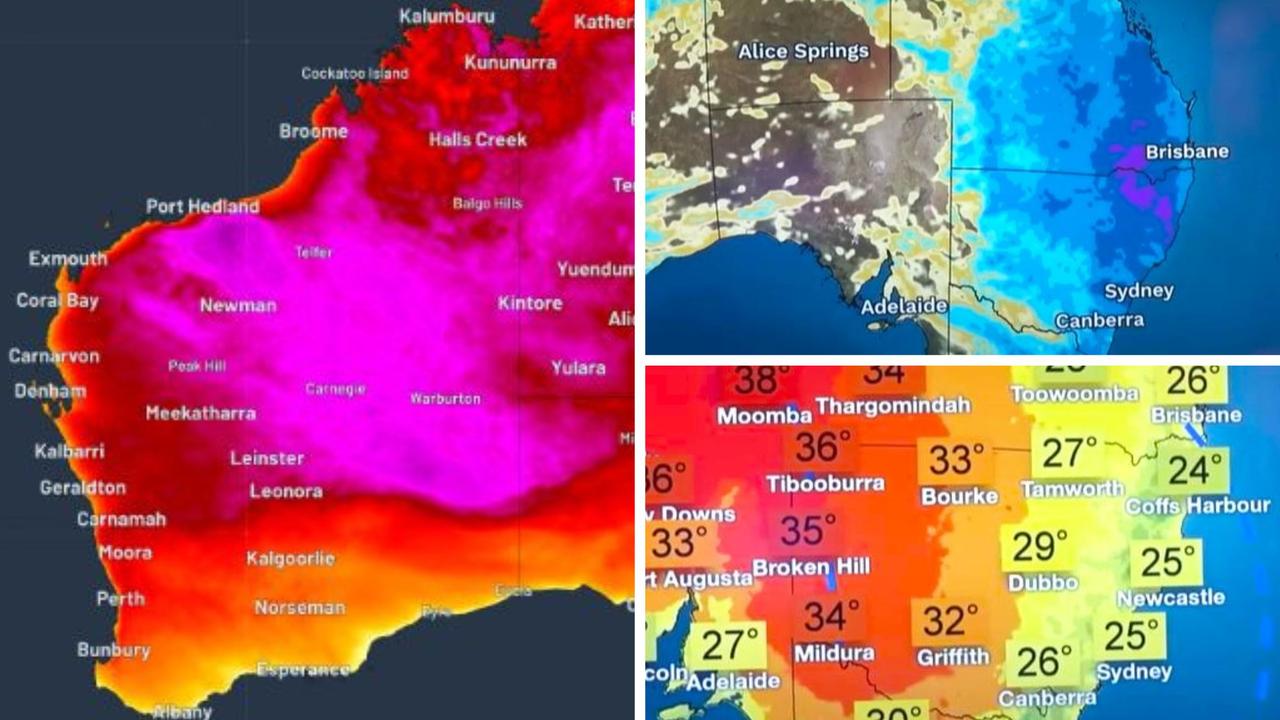 Sydney, Melbourne, Brisbane, Perth Christmas forecast Hot weather to