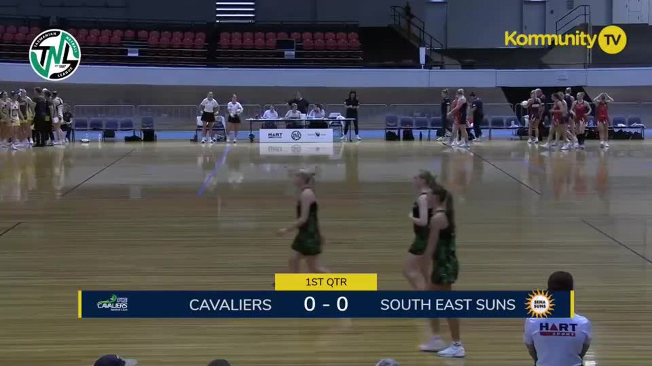 Replay: Cavaliers v South East Suns (19&U) - 2025 Tasmanian Netball League Round 3