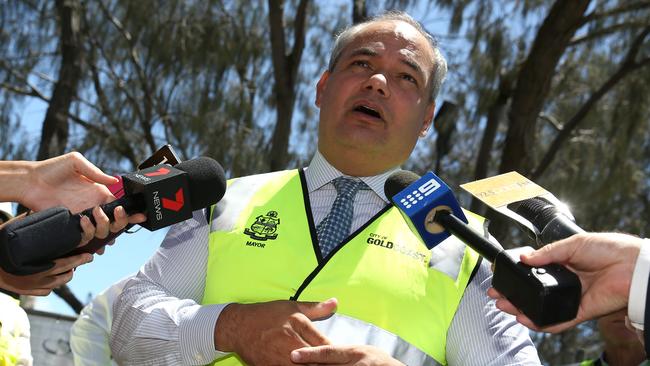 Mayor Tom Tate’s ferry proposal is his first major policy announcement of the election campaign. Picture: Regi Varghese