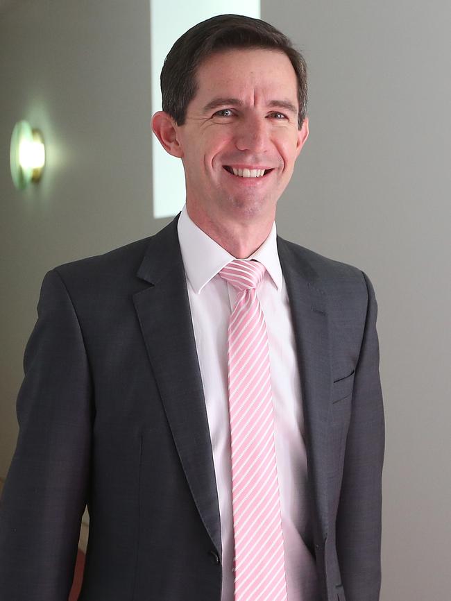 Minister for Education Simon Birmingham. Picture: Kym Smith
