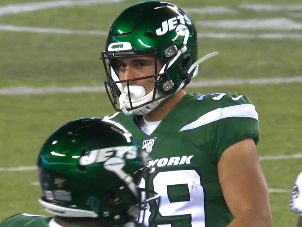 Valentine Holmes was used as a returner for the first time by the New York Jets against the New Orleans Saints.