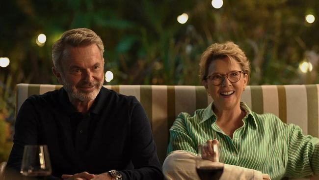 Sam Neill and Annette Bening star in Apples Never Fall.