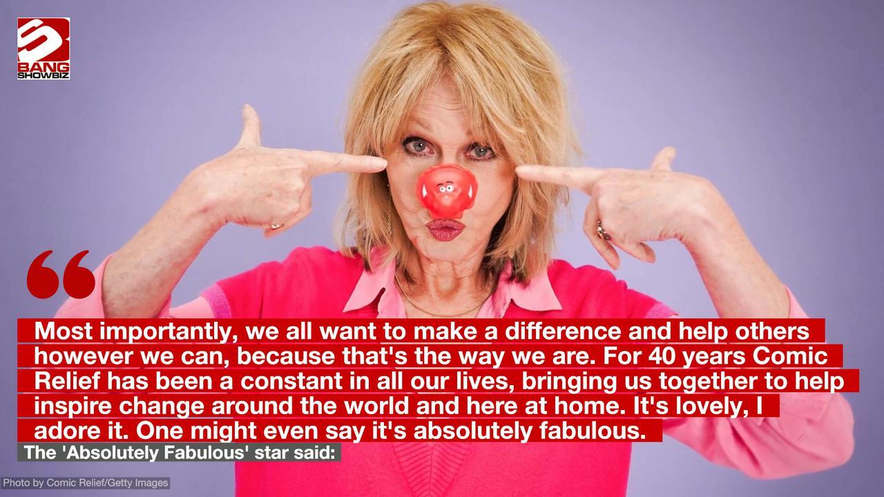 Dame Joanna Lumley is starring in a new sketch to mark the launch of Red Nose Day