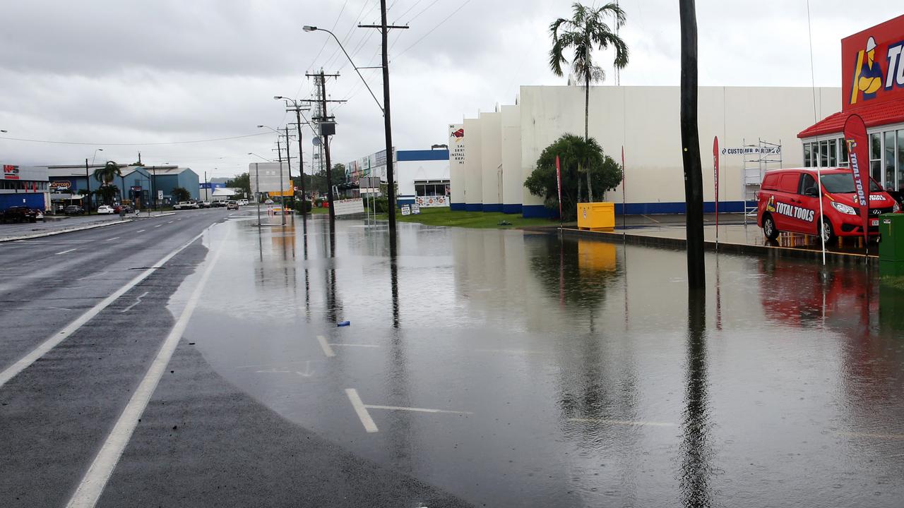 during the wet weather in Cairns PICTURE: ANNA ROGERS