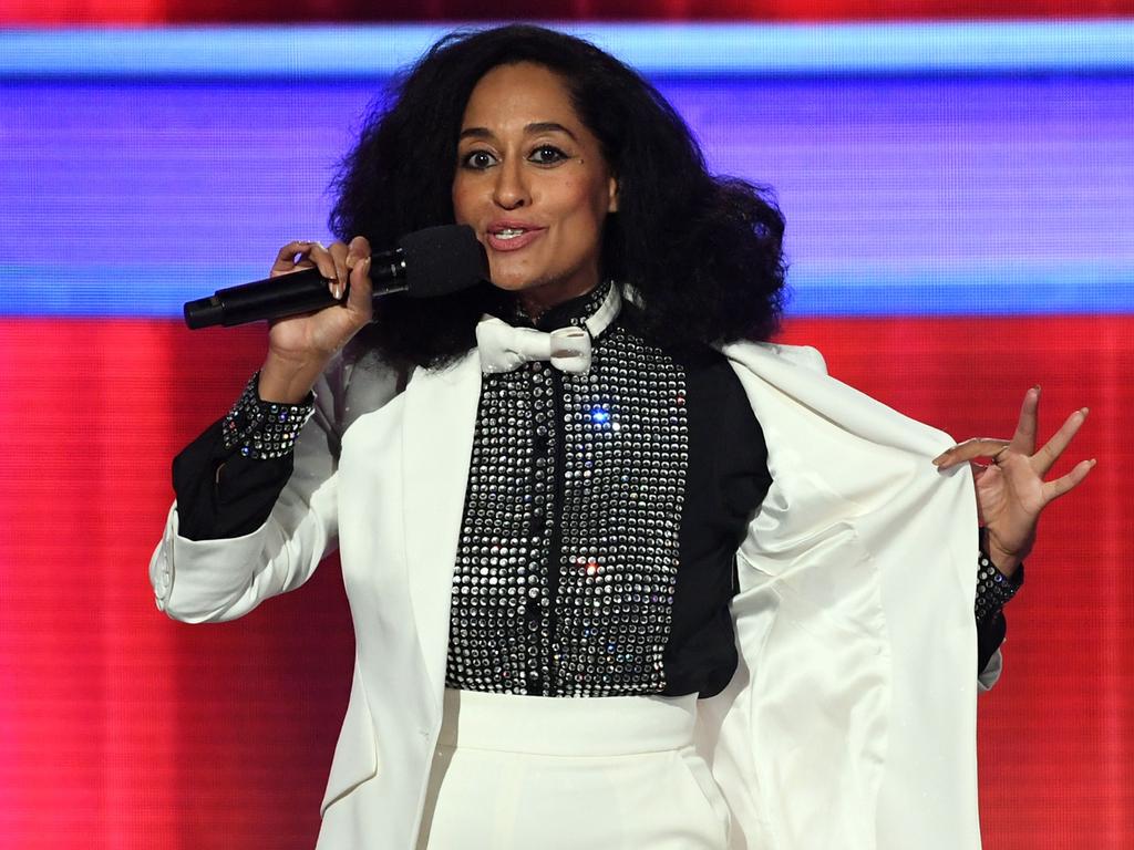 Tracee Ellis Ross speaks onstage during the 2017 American Music Awards at Microsoft Theater on November 19, 2017 in Los Angeles, California. Picture: Getty