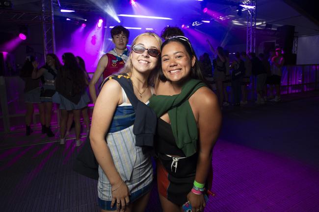 Schoolies celebrate at Victor Harbor. Picture: Brett Hartwig