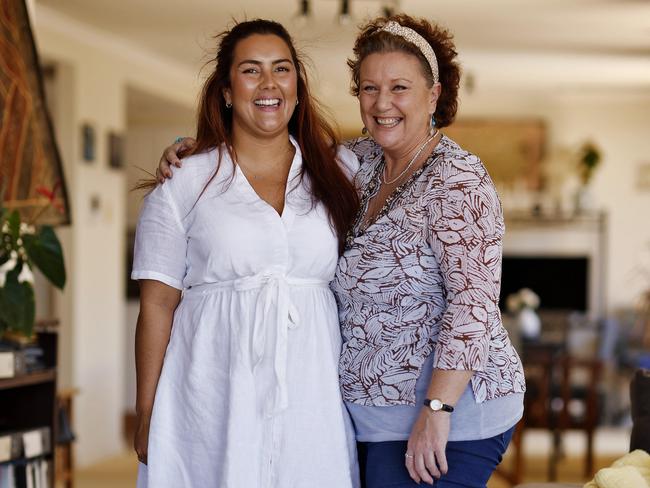 Rhanne Rego and Kathleen Folbigg have become great friends. The fight for compensation is the last step in their legal battle. Picture: Sam Ruttyn