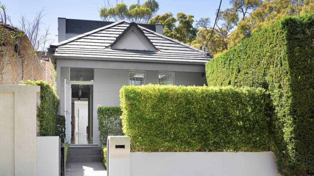 The freestanding Federation home has been updated during Beale’s ownership. Picture: realestate.com.au