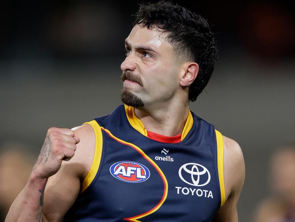 Izak Rankine has extended his deal at the Crows. (Photo by Russell Freeman/AFL Photos via Getty Images)