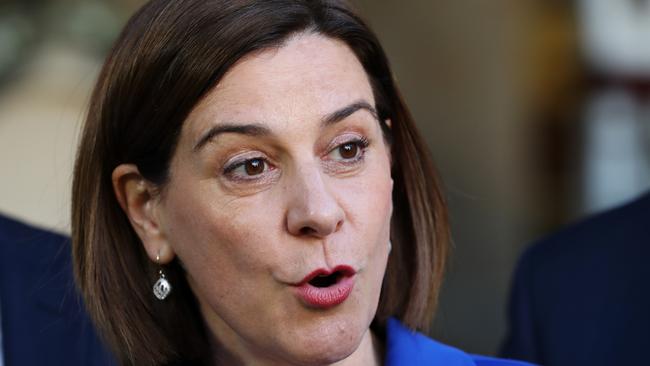 LNP Opposition Leader Deb Frecklington said she hoped for an outcome today. Picture: Tara Croser.