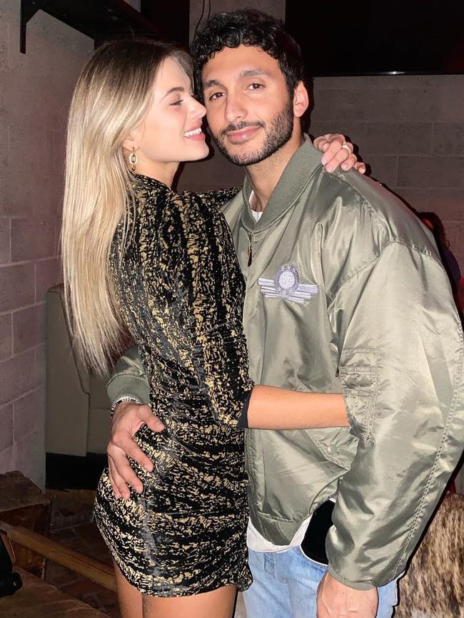 Megan Blake Irwin with her boyfriend Matt Parvizyar. Picture: Instagram