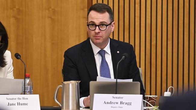 Liberal Senator Andrew Bragg. Picture: Martin Ollman