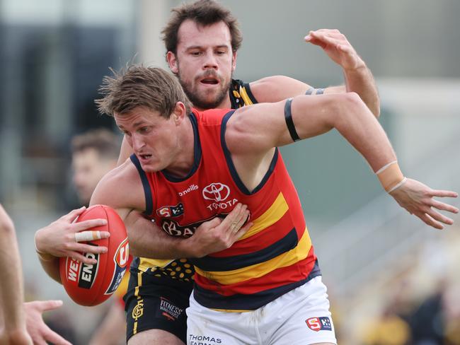 Crouch has been in and out of the twos all season. Picture: SANFL Image