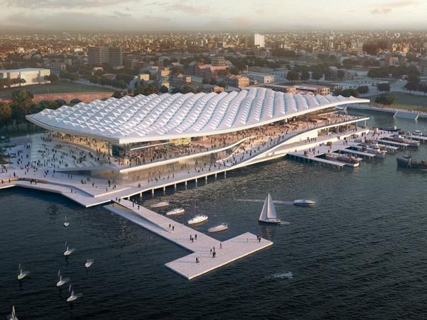 The new Sydney Fish Market is a key component of the revitalisation plans.