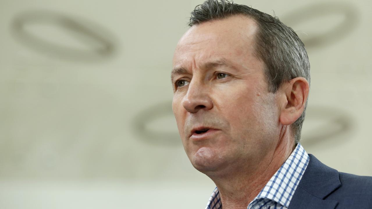 Students and teachers should be able to go to school without such events happening, WA Premier Mark McGowan said. Picture: NCA NewsWire / Philip Gostelow