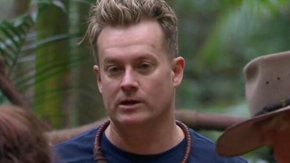 Grant Denyer has been an open book on I'm A Celebrity … Get Me Out Of Here. Picture: Channel 10.