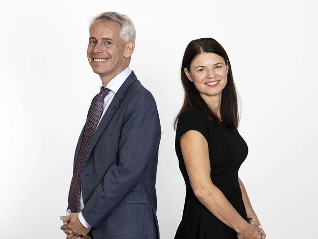 Andrew Giles, Labor MP from Victoria, and Fiona Martin, Liberal MP from NSW, are the co-chairs of the new group Parliamentary Friends of Ending Loneliness. Picture: NCA NewsWire / Gary Ramage