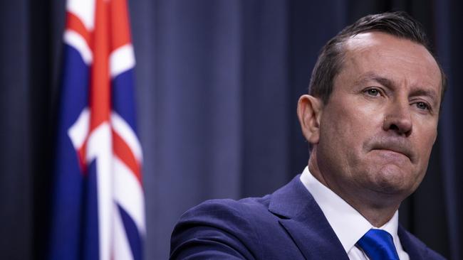 Western Australian Premier Mark McGowan. Picture: Matt Jelonek/Getty Images