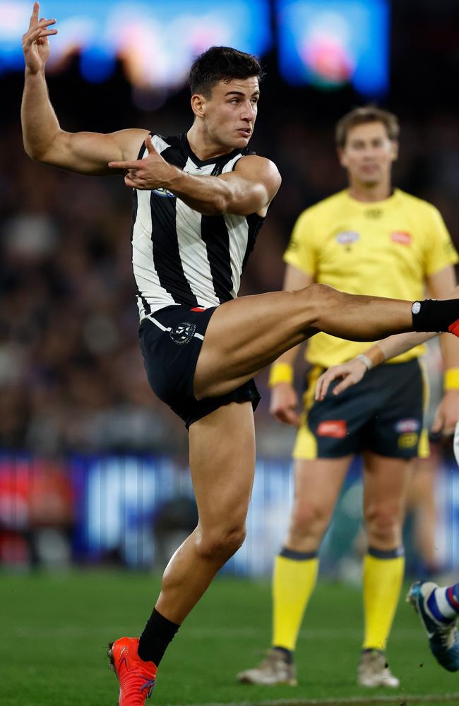 Nick Daicos is one of the biggest names in a star-studded Victorian side. Would they be unstoppable? Picture: Michael Willson/AFL Photos via Getty Images.