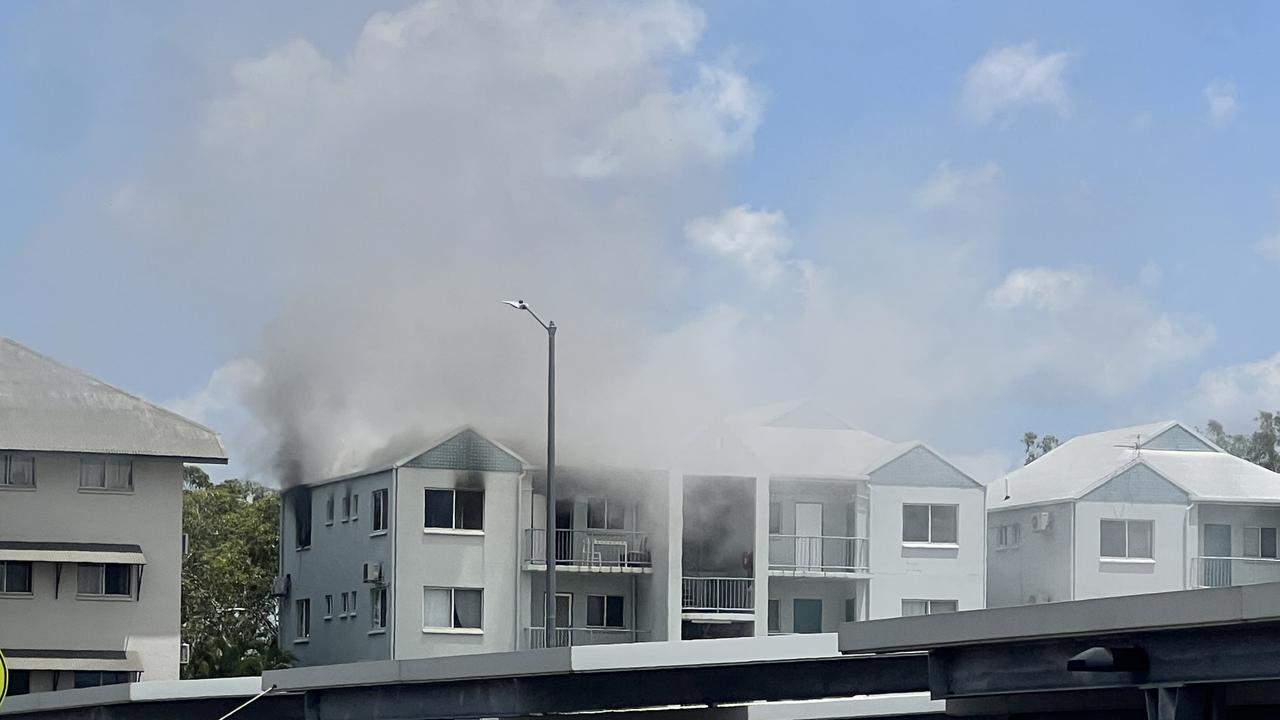 Shocked bystanders watch on as Top End unit goes up in smoke