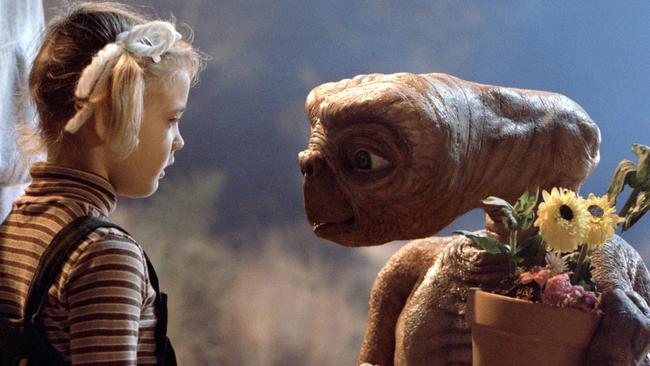 Unlike today’s kids, I enjoyed so much unscheduled play I believed that, like Drew Barrymore’s Gertie, I might be secretly visited by ET. Picture: Universal/The Kobal Collection