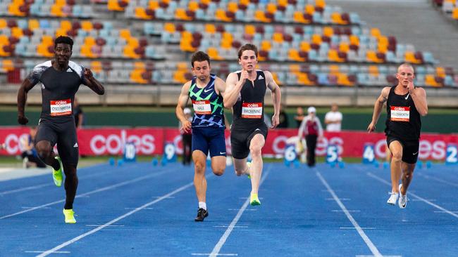 Rohan Browning books his berth on Olympic team at the Queensland Track Classic.