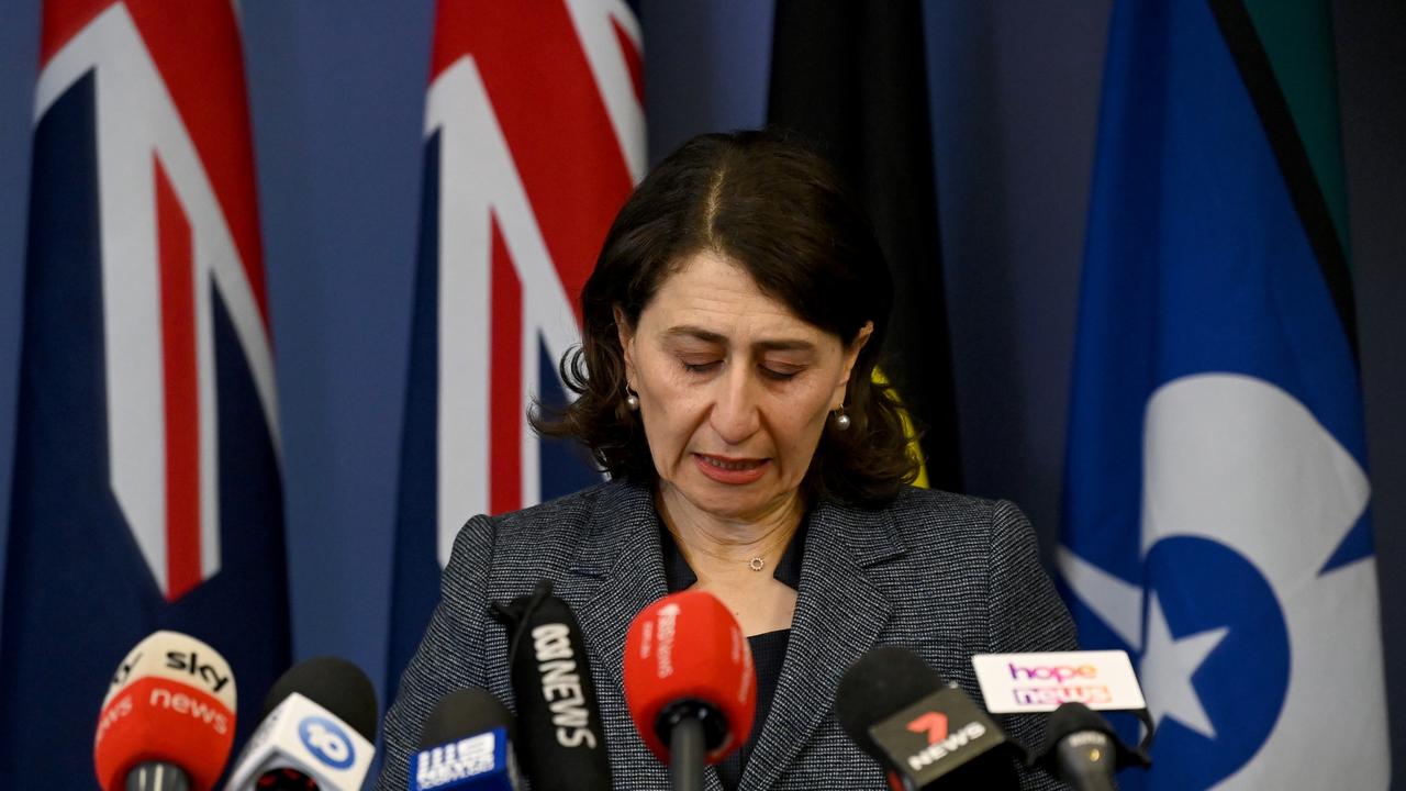 Ms Berejiklian resigned as premier on October 1 last year. (Photo by Bianca De Marchi – Pool/Getty Images)